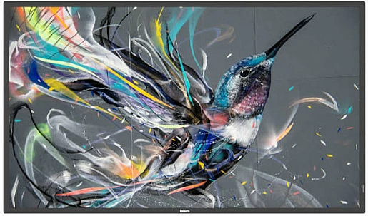 Ekran i madh Philips Q-Line 50BDL3511Q, 50 inç, 4K Ultra HD, 2x HDMI, i zi