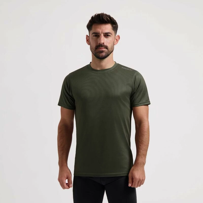 Maicë sportive Yakimasport për meshkuj, army green