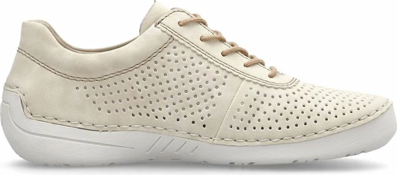 Këpucë të ulëta femra Rieker 52546-60, bezhë