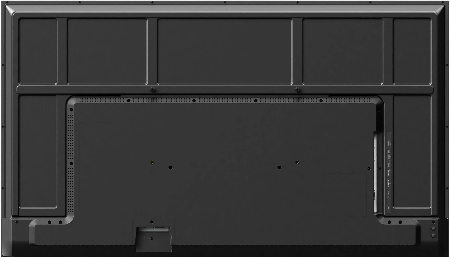 Monitor format i madh, Sharp, MultiSync E759 (60006185), 75" UHD 4K 16:9, IPS 350 cd/m² 60 Hz, altoparlantë të integruara, e zezë