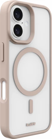 Mbështjellës LAUT Huex Protect MagSafe për iPhone 16, bezhë