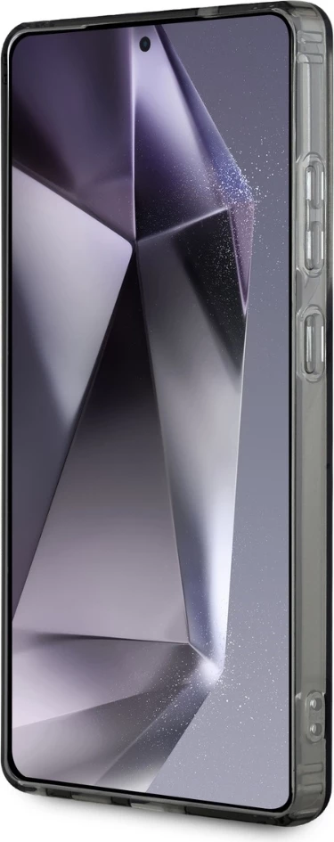 Mbështjellës Karl Lagerfeld Button Choupette Head Printed Logo MagSafe për Samsung Galaxy S25 Ultra, i zi