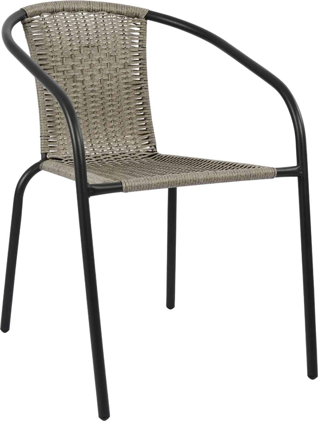 Karrige për jashtë Camel FH5015.01, ngjyrë gri metalike me thurje, 48x48-53x72 cm