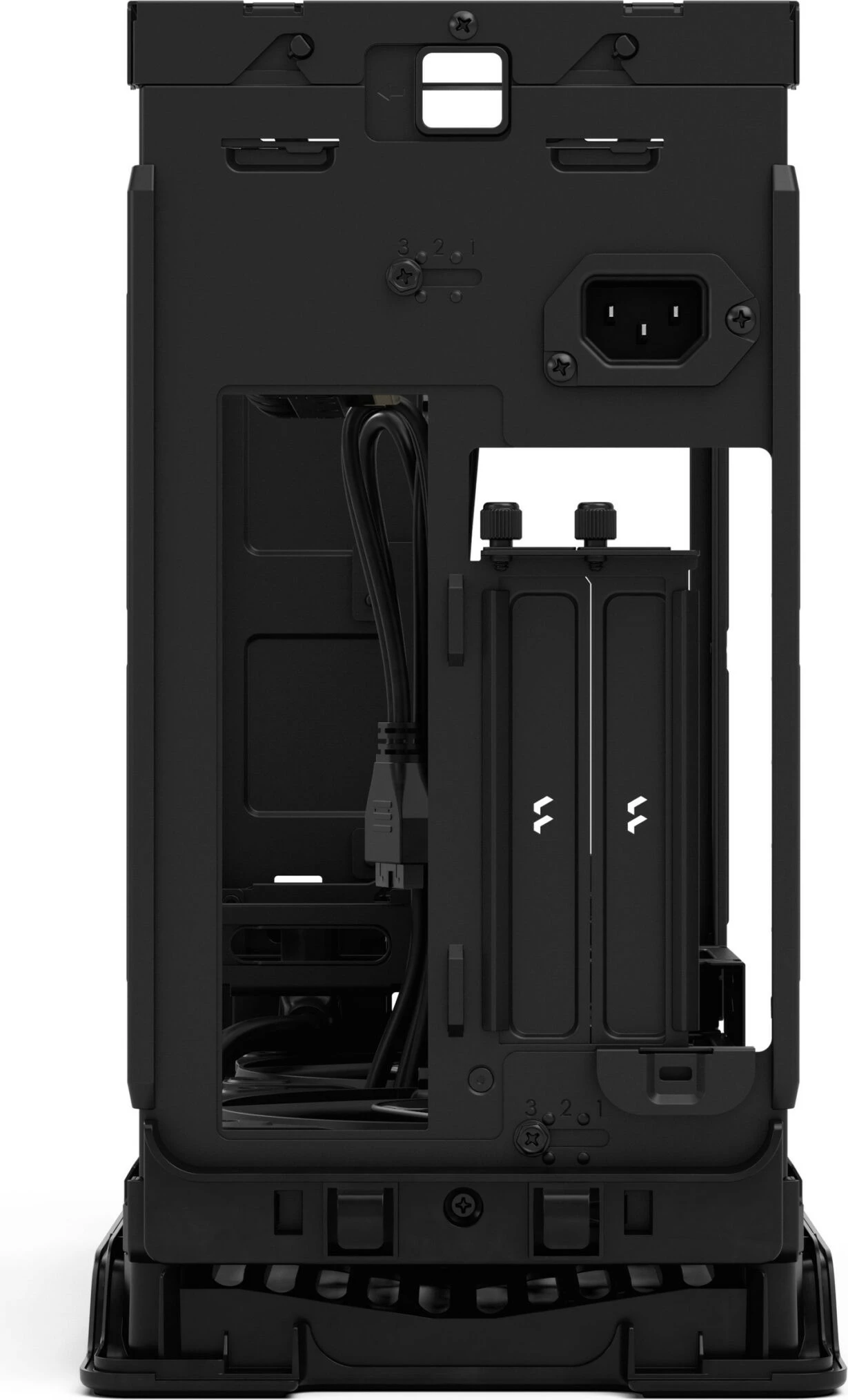 Kasë Fractal Design Era 2, Mini Tower, Silver