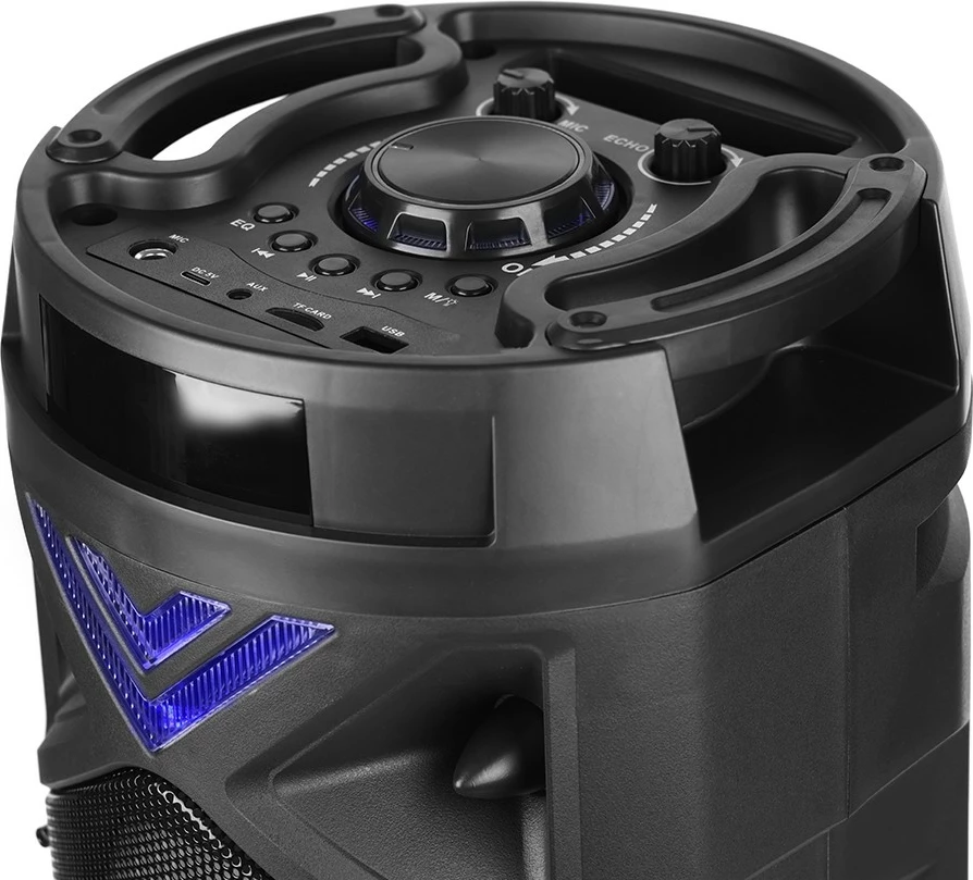 Altoparlant portativ Media-Tech FUNBOX KEG PRO MT3182 me Bluetooth, Karaoke, LED, i zi