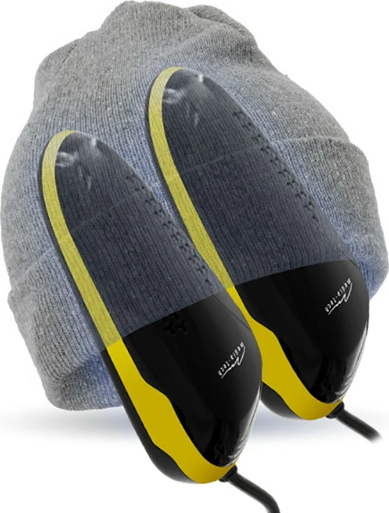 Tharëse dhe dezinfektues këpucësh Media-Tech MT6505, me ozon, e zezë/verdhe