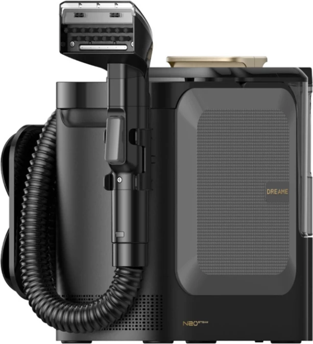 Pastrues me avull portativ DREAME N20 Steam (HNR27A) 1800W, 17000Pa, avull 100°C, depo ujë të pastër 1.2L, i zi