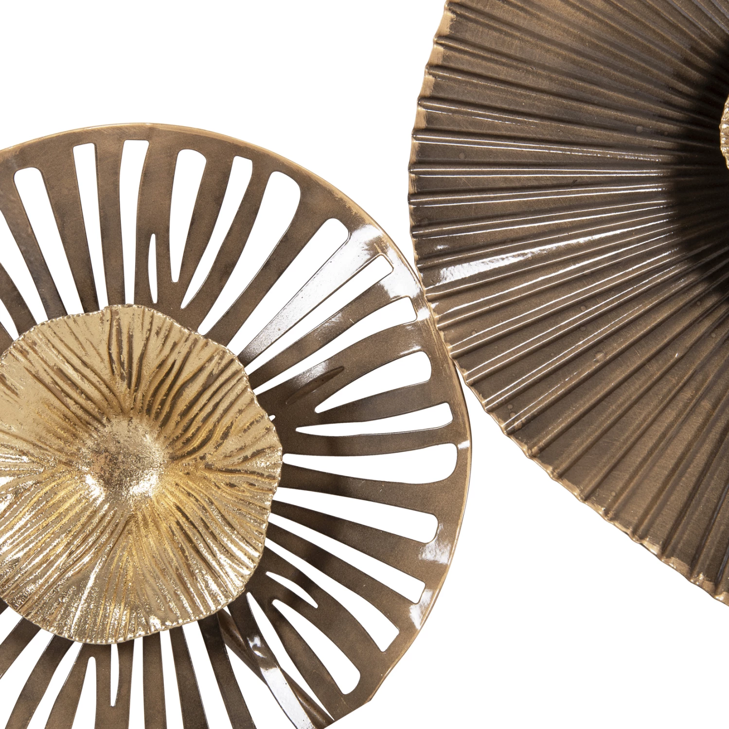 Dekor muri prej metali, ngjyra toke, FH4199, 83x48cm