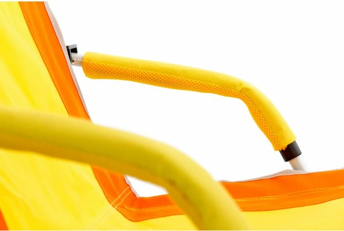 karrige kampingu BRUNNER Bula XL (0404149N.C85), palosëse, 102 kg, me çantë bartëse, portokalli/verdhe