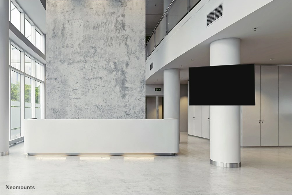 Mbajtëse TV Neomounts WL30S-910BL16, për shtyllë, 40-75 inç, fiks, e zezë