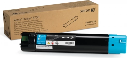 Toner XEROX 106R01523 High Capacity për Phaser 6700 12,000 faqe, cyan