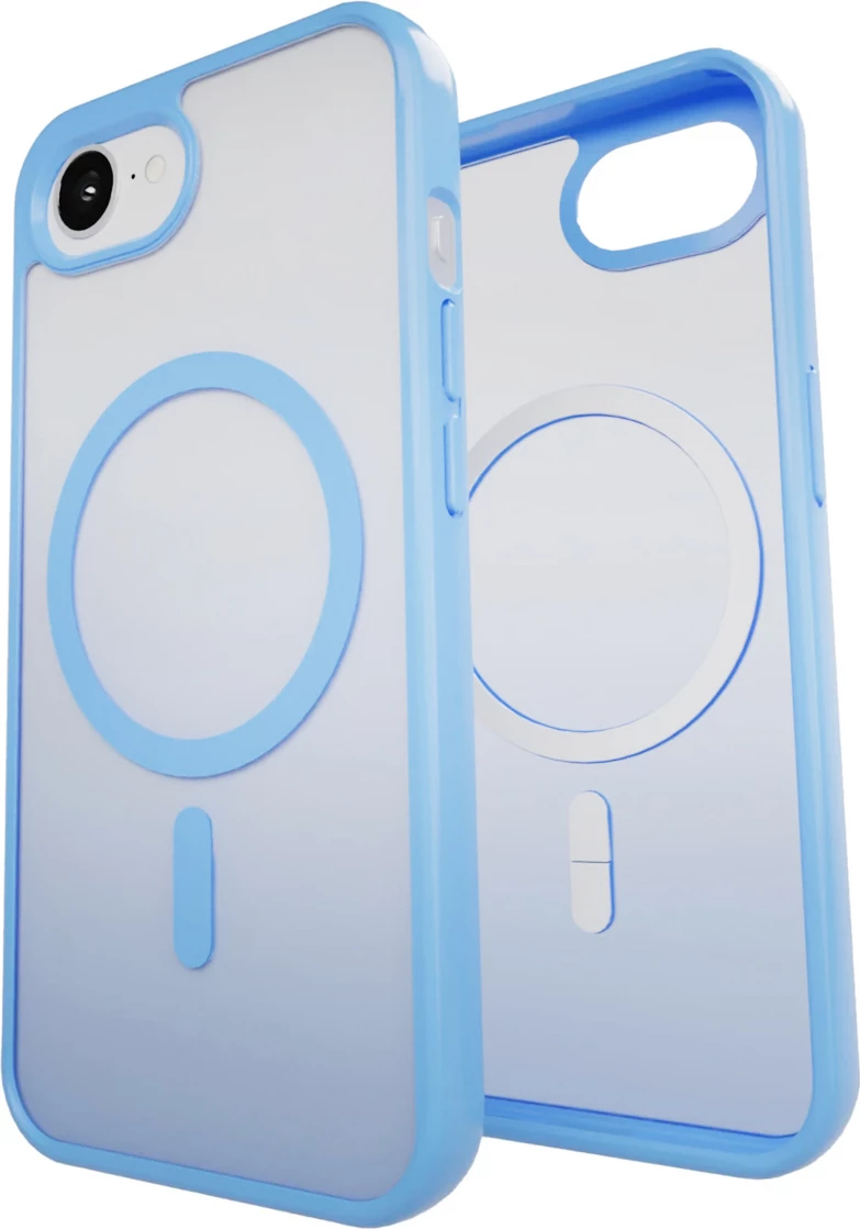 Mbështjellës Puro Gradient MagSafe për iPhone 16e, TPU, Blu