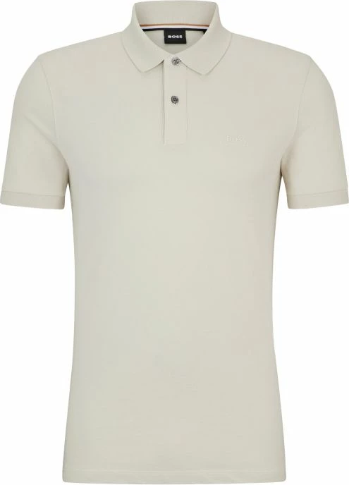 Maicë polo Boss për meshkuj, e bardhë