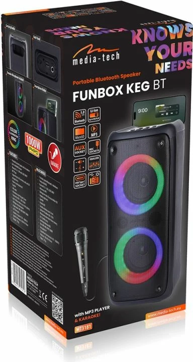 Altaparlant Bluetooth Media-Tech, i zi