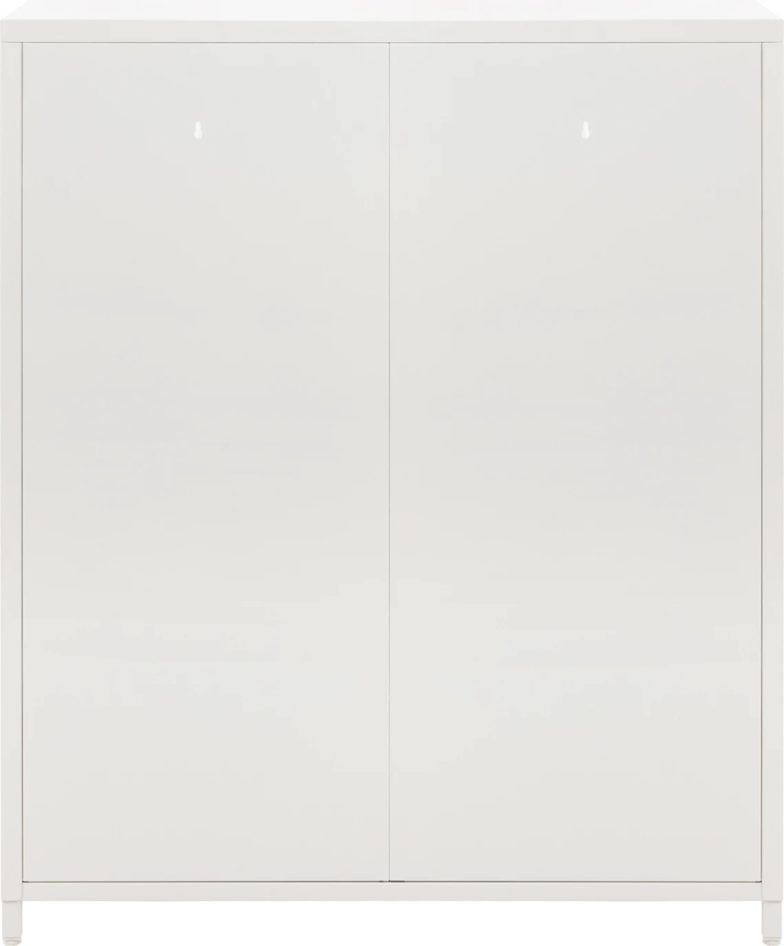 Kabinet metalik për ekspozim CARIL FH9571.02 i bardhë 80x37-40x102H cm