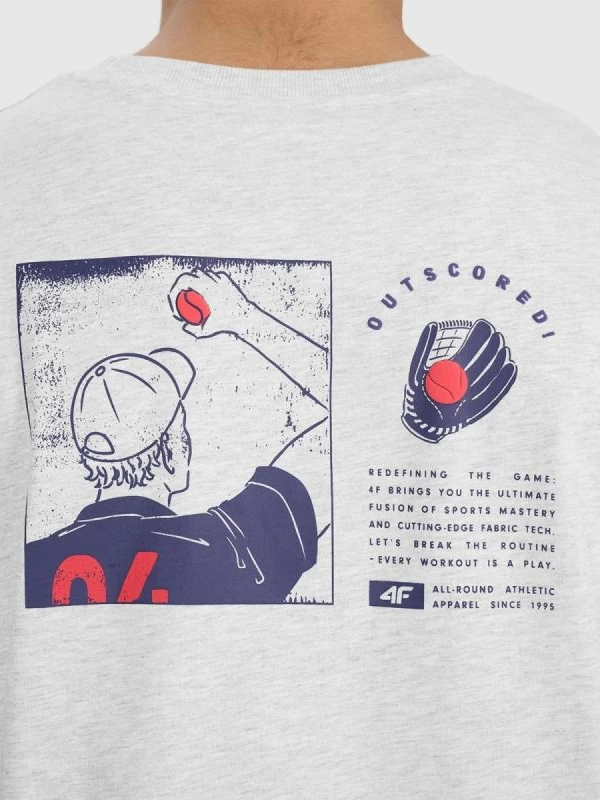 Maicë për meshkuj 4F, gri