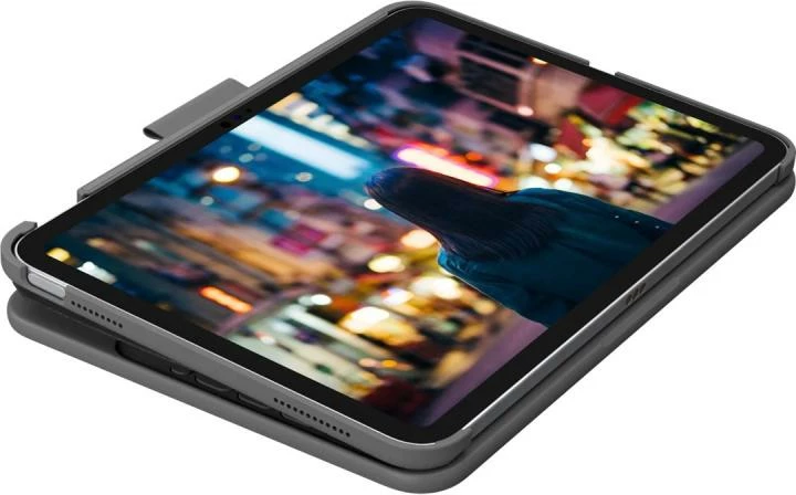 Tastierë me folio-kasë Logitech Slim Folio 920-011423 për iPad (10th Gen), Bluetooth LE, gri
