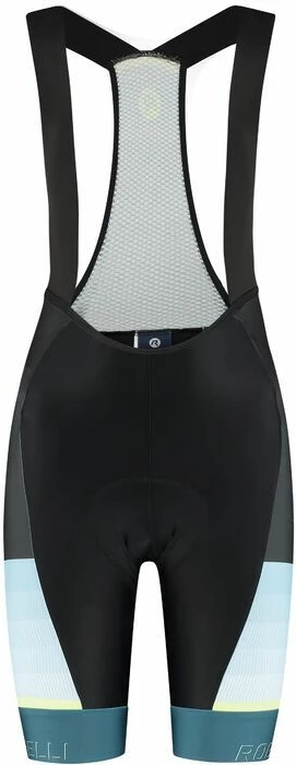 Shorce çiklizmi për femra Rogelli, kaltër/verdha