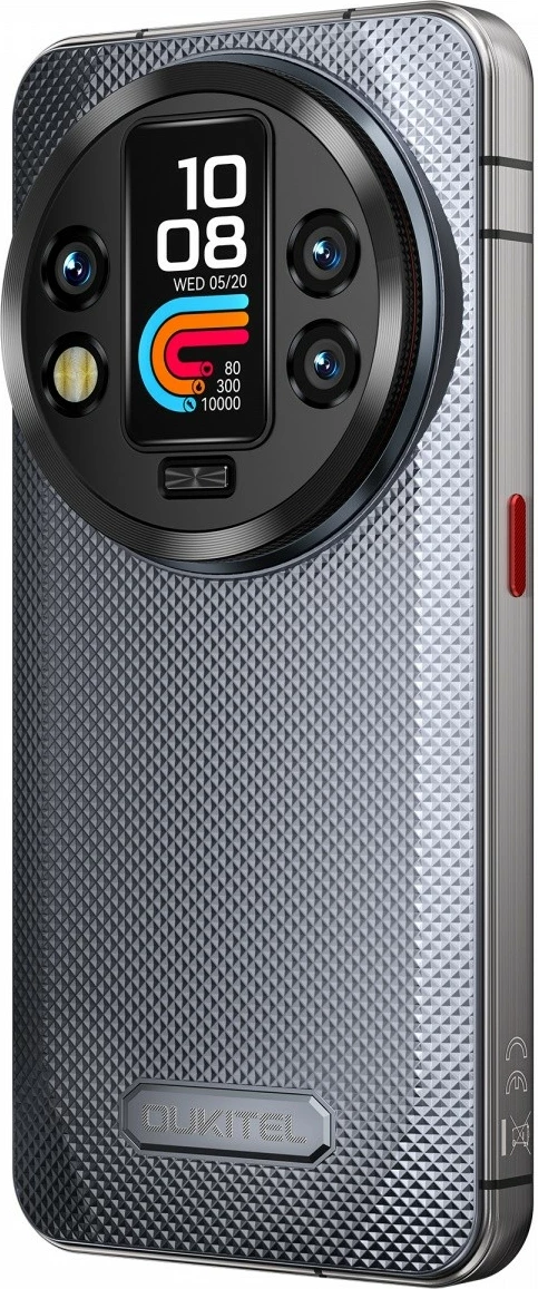Celular OUKITEL WP200 Pro 5G 24GB/1TB 6.7" AMOLED 120Hz IP69K 8800mAh gri Set me kufje Bluetooth
