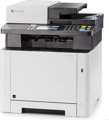 Printer multifunksional Kyocera ECOSYS M5526CDW, duplex, WLAN, ADF, ngjyrë e bardhë