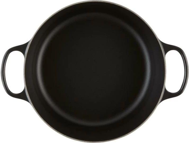 Kaserolë gize, Le Creuset, Signature Roaster Round 20 cm, e zezë (21177200000430)