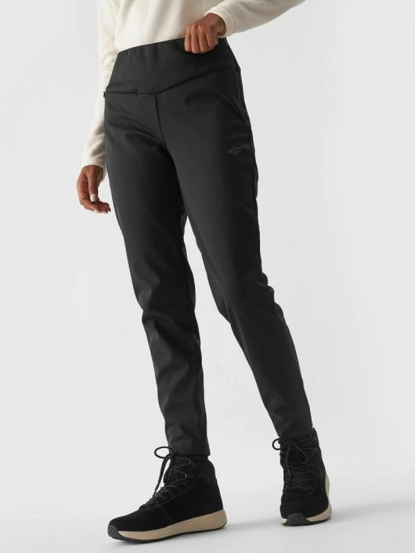 Pantallona ski për femra 4f, të zeza