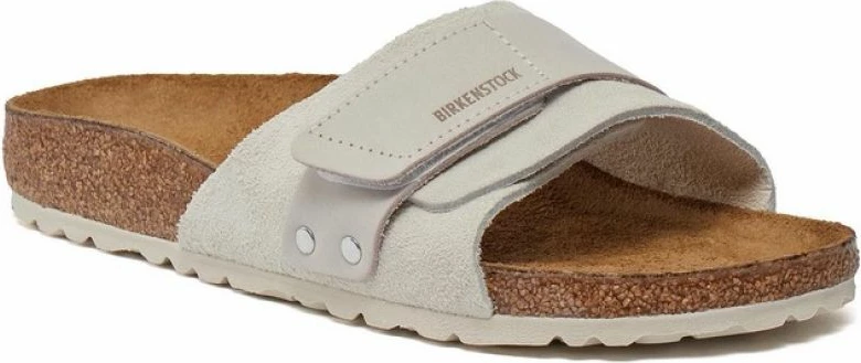 Flip-flops Birkenstock, për meshkuj dhe femra, bezhë/krem