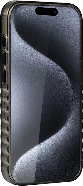 Mbështjellës Audi IML MagSafe për iPhone 15 Pro, i zi