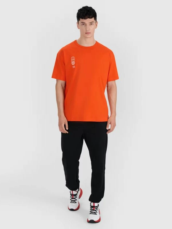 Maicë oversize për meshkuj 4F, me print