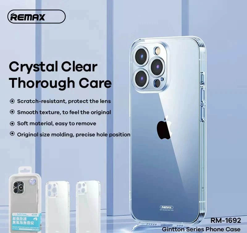 Remax Gintton Series Phone Case RM-1692 për iPhone 14, transparente