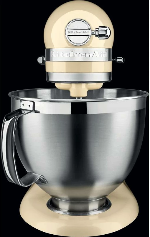 Mikser planetar KitchenAid Artisan 5KSM185PSEAC 4.8L, set me 2 tasa (4.8L + 3L), krem