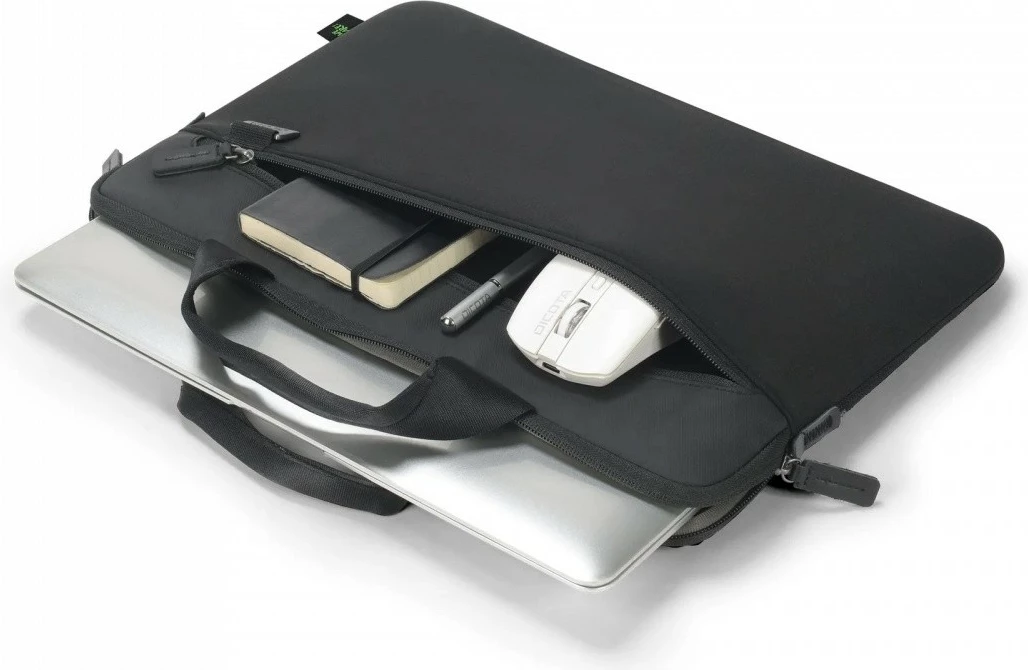 Mbështjellës laptop, DICOTA, FIVE PLUS D3250503, 13", neopren, me dorezë, zi