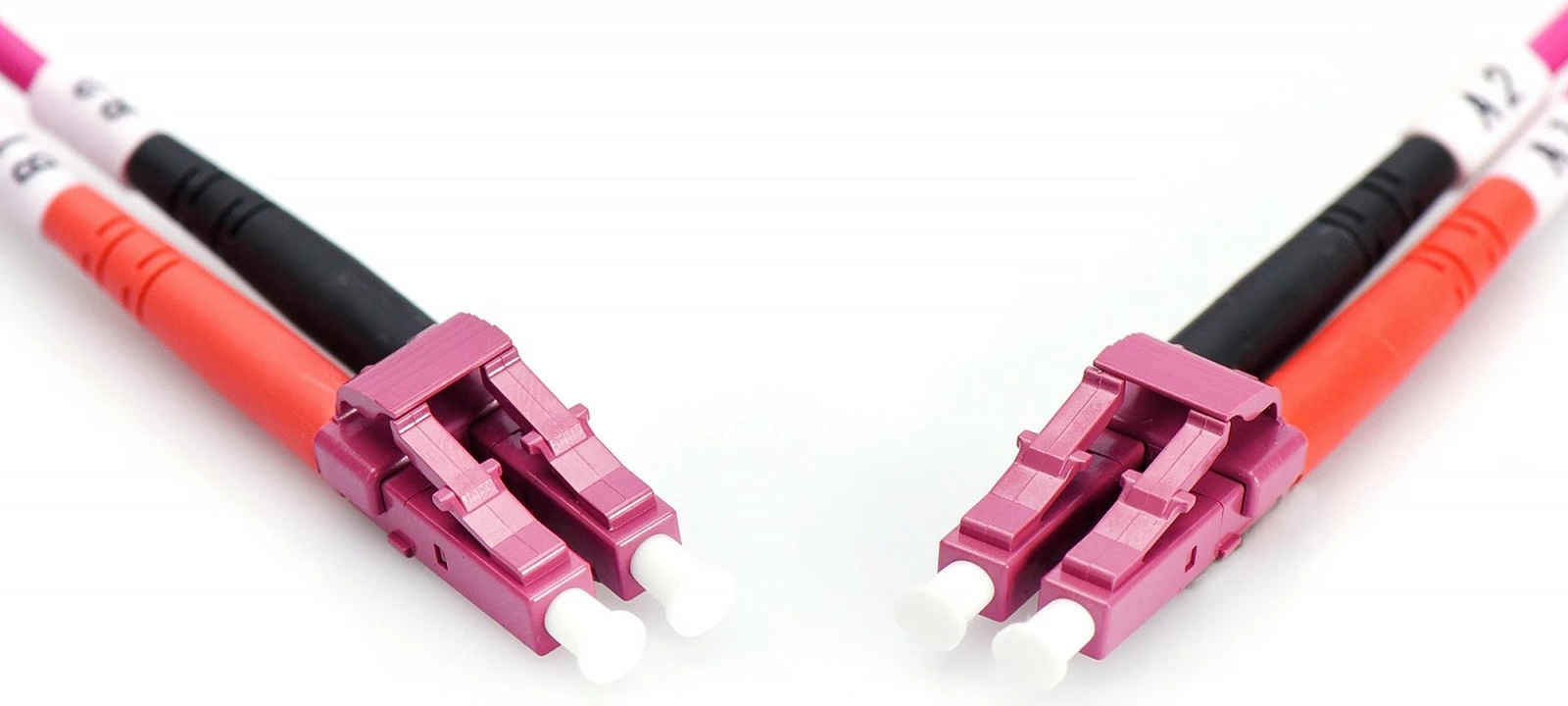 Kabllo optike Digitus patch cord LC-LC OM4, 3m, Vjollcë