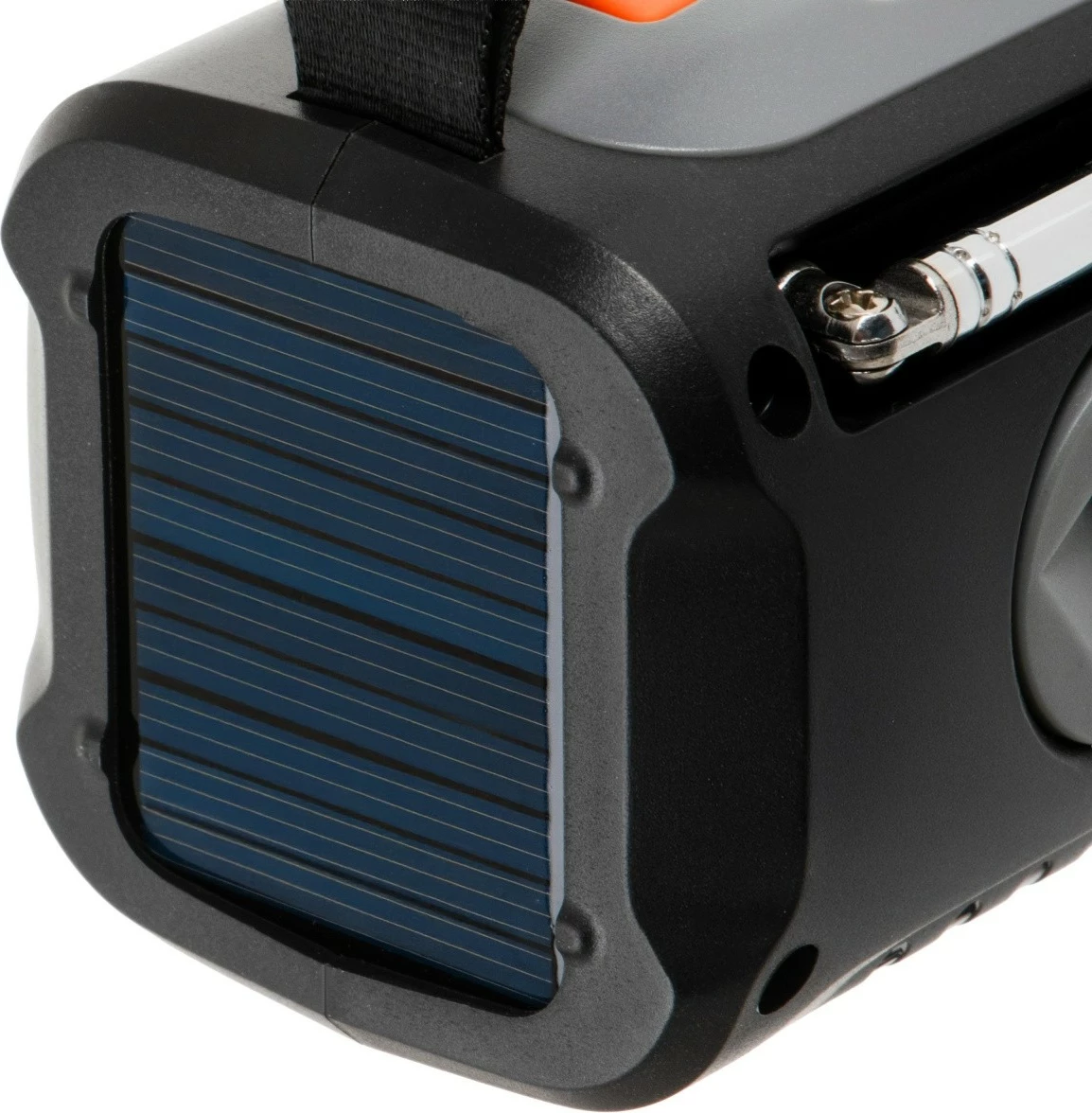 Radio emergjence Adler AD1920 me panel solar, Bluetooth 5.0, powerbank 4500 mAh, dritë LED 4W, e zezë