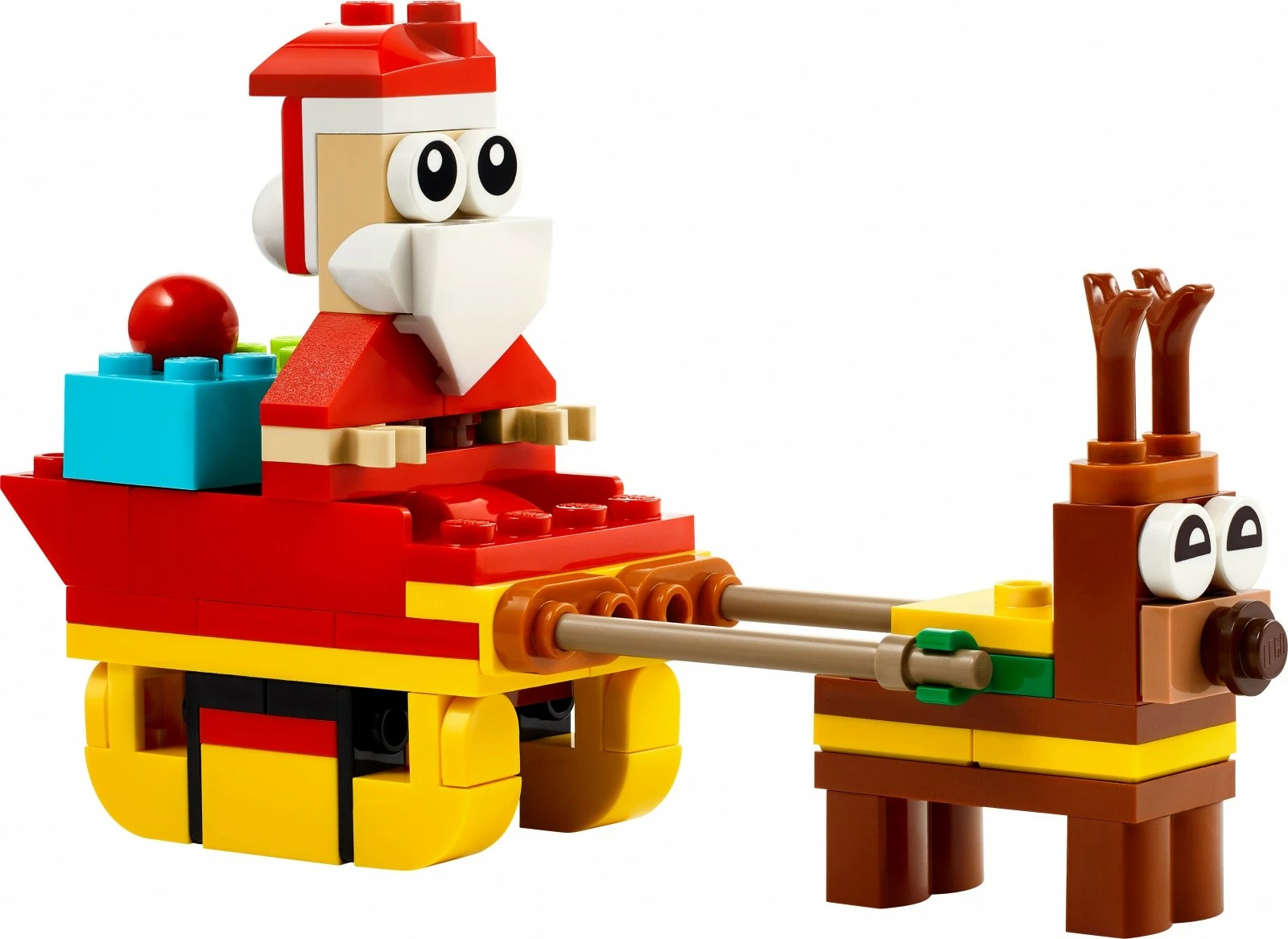 Set lodrash LEGO Creator 30670 Santa's Sleigh Ride, 73 pjesë, plastikë