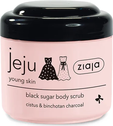 Skrab trupi nga sheqeri i zi Ziaja Jeju 200 ml