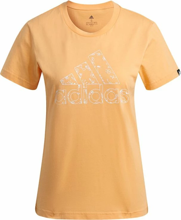 Maicë adidas për femra, e verdhë