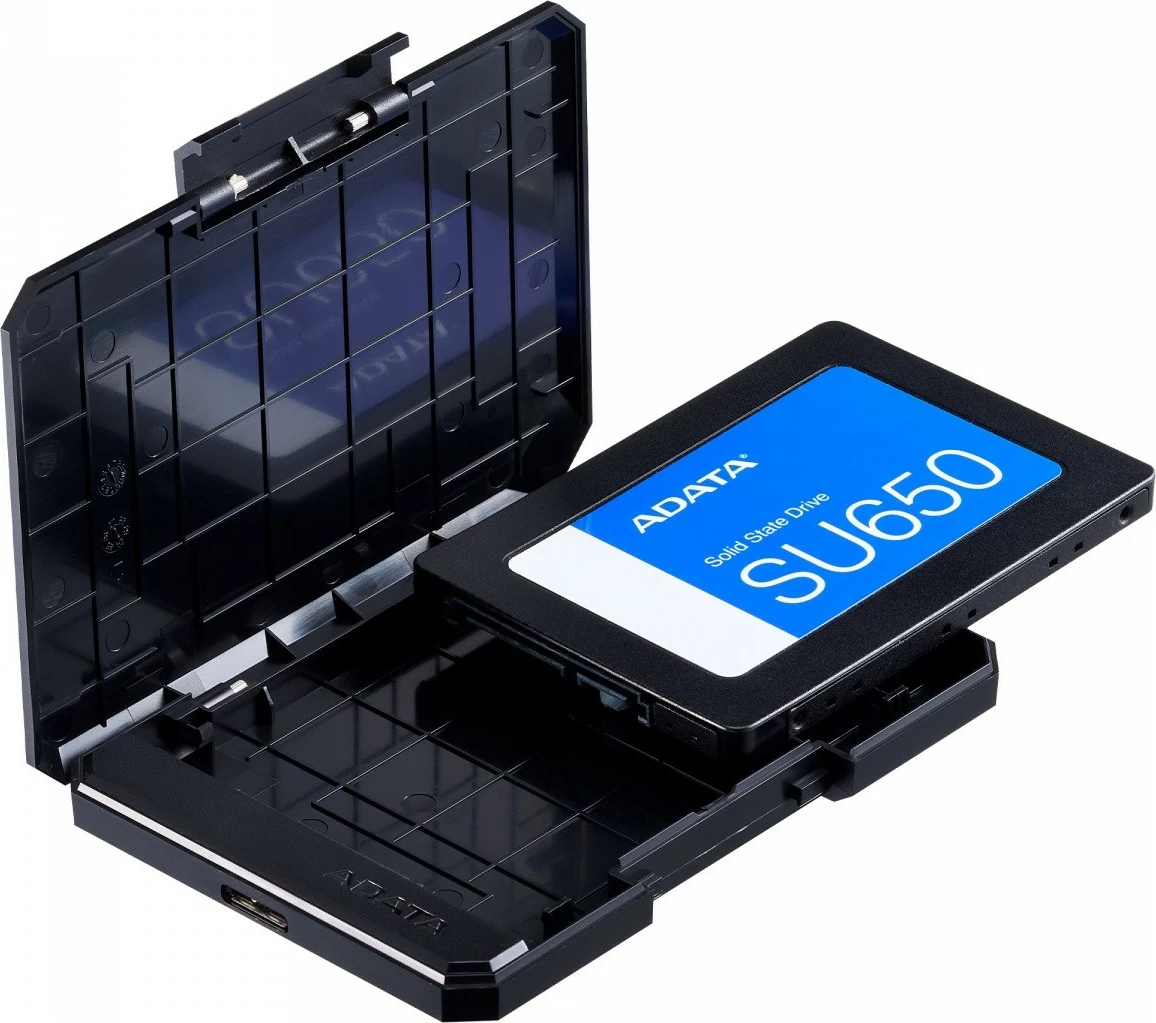 Kasë e jashtme Adata EC600, për SSD/HDD 2.5 inç, USB 3.2A, E zezë