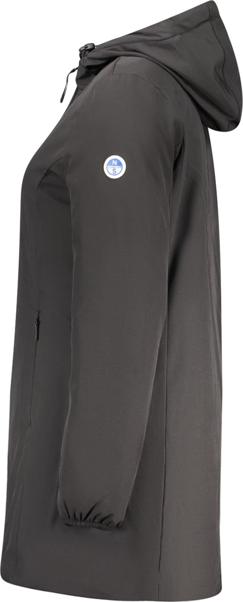 Jakne NORTH SAILS KRYSTINA LONG për femra, e zezë