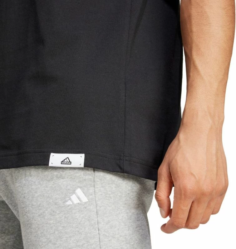 Maicë për meshkuj adidas, e zezë