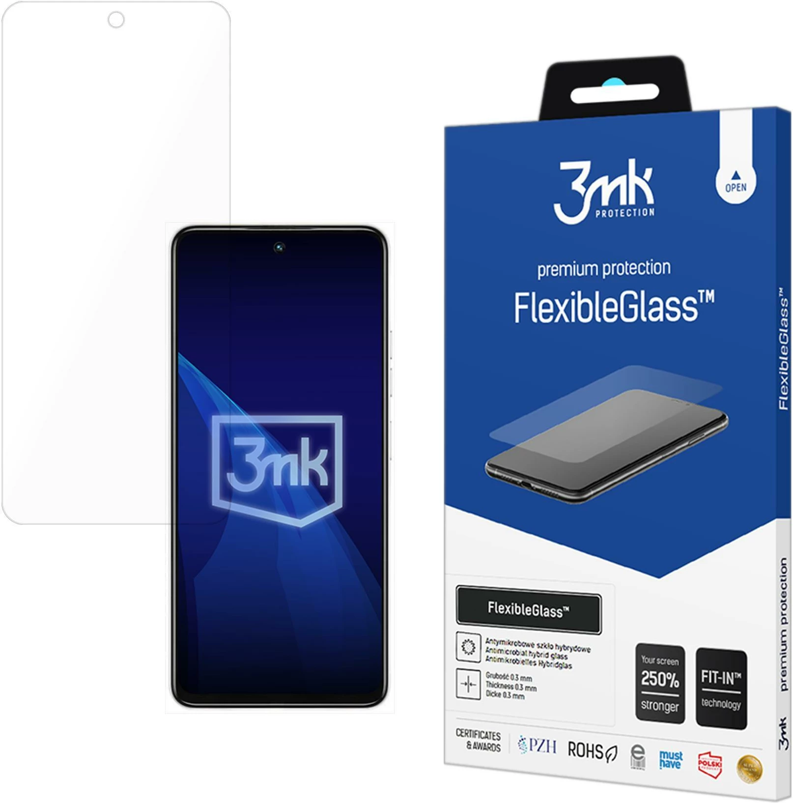 Xham mbrojtës 3mk FlexibleGlass për Tecno Spark 30