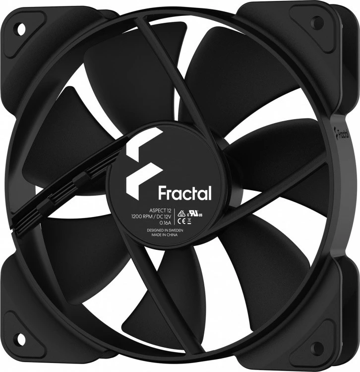 Ventilator kase Fractal Design Aspect 12 PWM, 120 mm, i zi