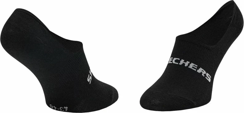 Çorape footies Skechers, të zeza