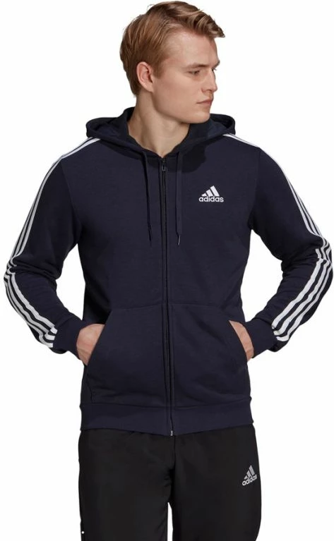 Duks me kapuç adidas për meshkuj, blu marin