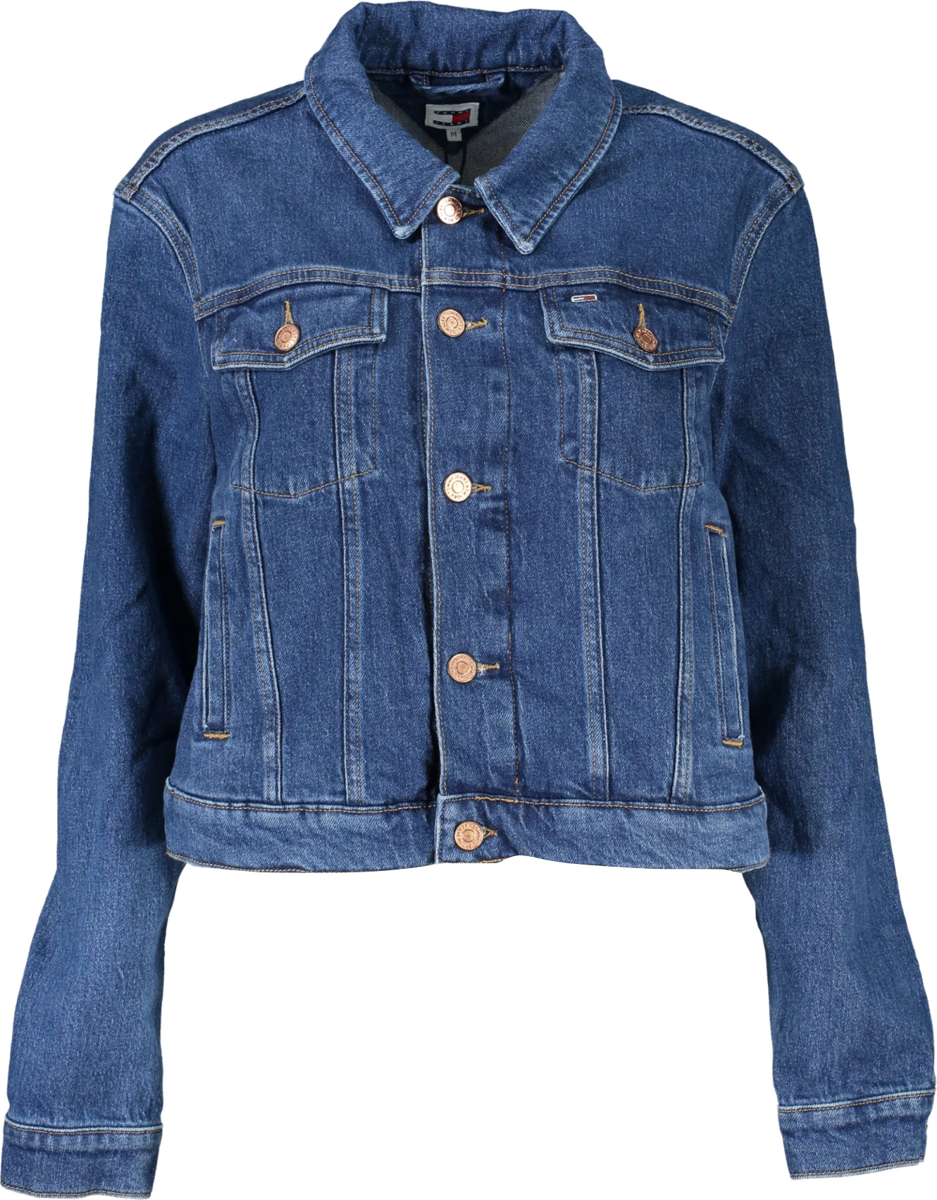 Xhaketë sportive për femra TOMMY HILFIGER jeans, e kaltër