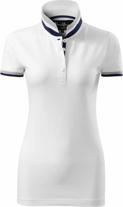 Maicë polo për femra Malfini, e bardhë