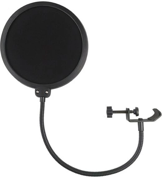 Pop filter NN POP 01 për mikrofon, 510 mm, najlon, i zi