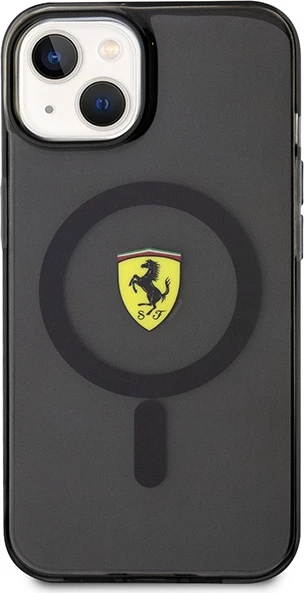 Mbështjellës Ferrari FEHMP14MURKK për iPhone 14 Plus 6.7", MagSafe, i zi