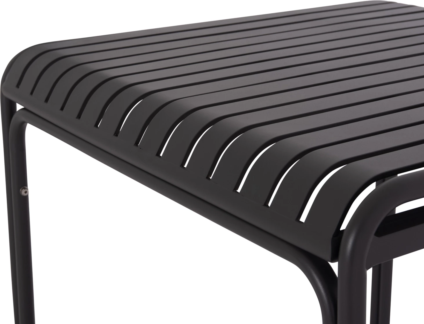 Tavolinë katrore alumini për jashtë, ngjyrë gri, RACHEL FH6338.01, 80x80x76cm