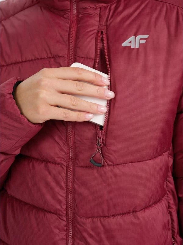 Jakne trekking për femra 4F, gri